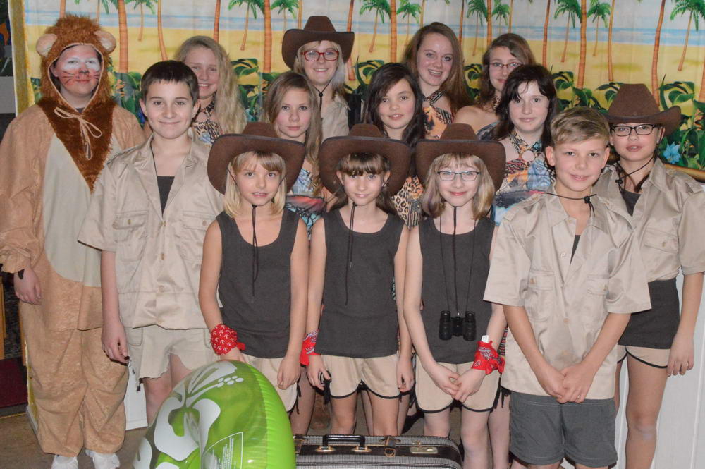 Kindergarde 2015 im Dschungel